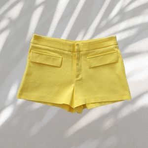 Zara yellow short